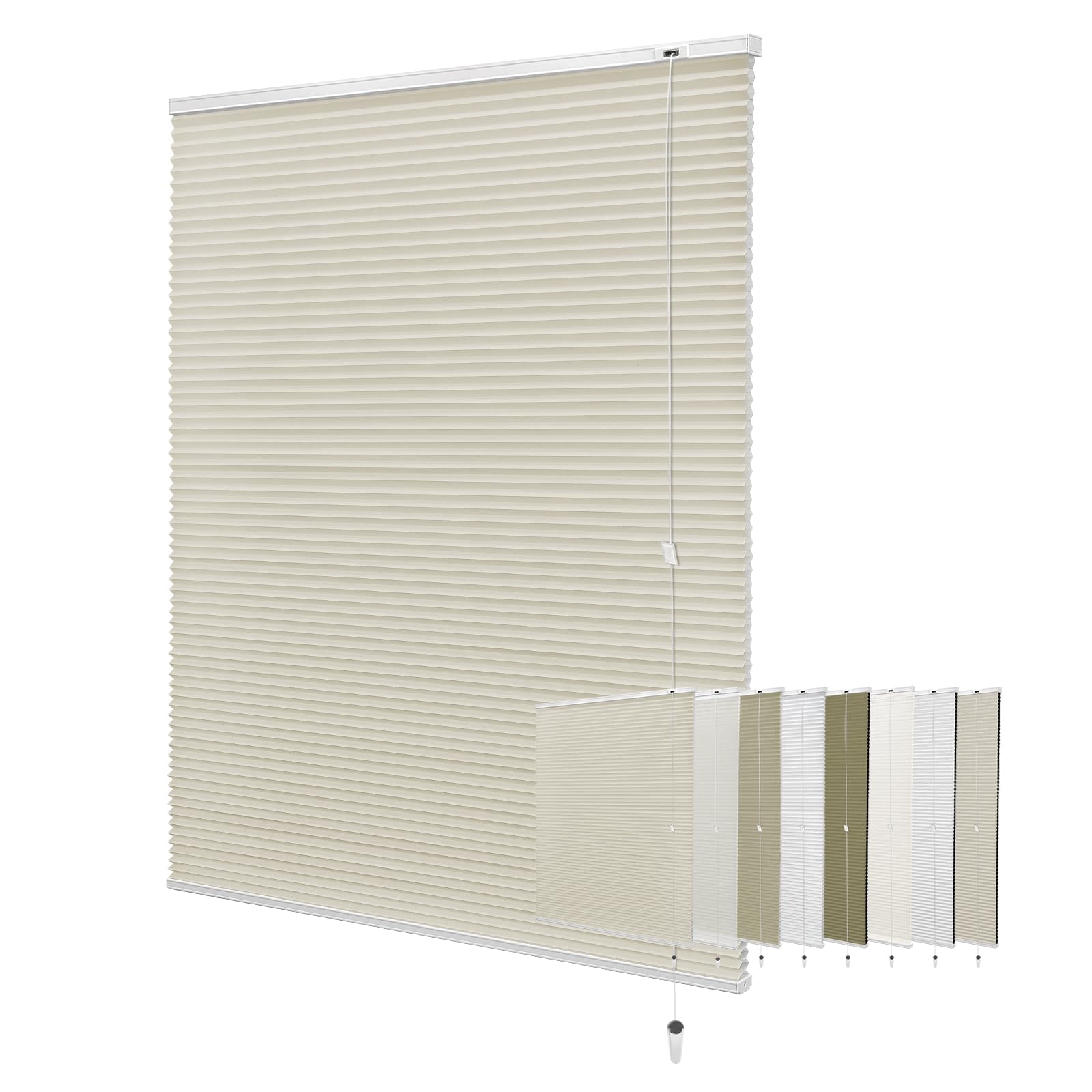 Amazon｜KeeGo ハニカムシェード 遮光ハニカムスクリーン 遮光/採光